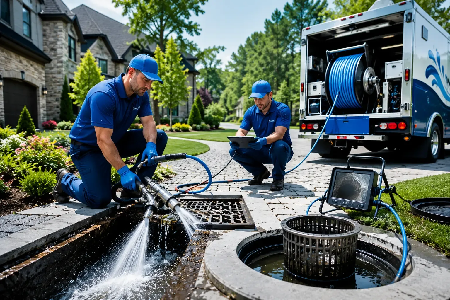 Local outdoor drain cleaning professionals in Milford, ME