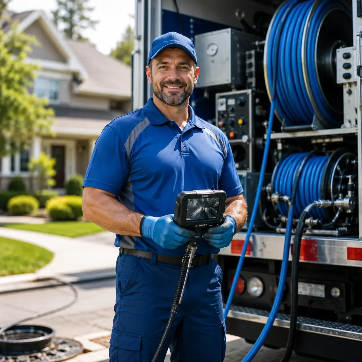 Local outdoor drain cleaning specialists in Milford, ME
